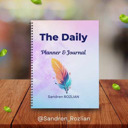 The Daily Planner and Journal: plan, track and Reflect your day (Printable E-Logbook) - Sandy's Library