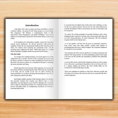 The Wellness: A Comprehensive Guide to Self-Improvement, Stress Management, and Family Well-Being - Printable E-Book - Sandy's Library