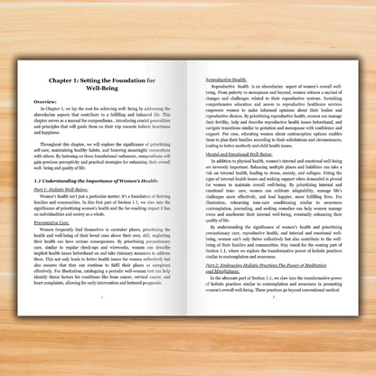 The Wellness: A Comprehensive Guide to Self-Improvement, Stress Management, and Family Well-Being - Printable E-Book - Sandy's Library